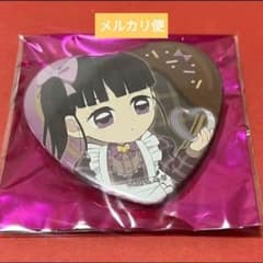 鬼滅の刃ufotable バレンタイン2023 ハート型缶バッジ 栗花落カナヲ