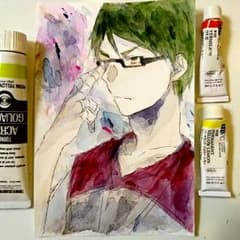 【イラスト販売】緑間真太郎のサムネイル