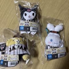 侍ジャパン×サンリオ タイトーくじ マスコット 5点　ポチャッコ　クロミ　プリン 侍ジャパン×サンリオ タイトーくじ マスコット 5点 ポチャッコ クロミ