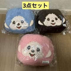 ぽ*ん様 【タイトー限定】モンチッチ巾着付きブランケット3種セット