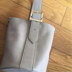 GU☆バケツバッグ  ベージュのサムネイル