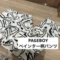 PAGEBOY ペインター柄パンツのサムネイル