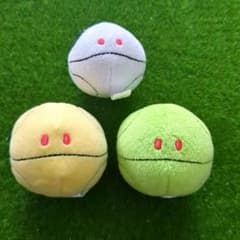 3種　機動戦士ガンダムシリーズ ☆ ミニハロ ぬいぐるみ ハロ ガンダム