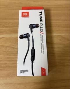 【新品未使用】ジェイビーエル JBL Tune 210 有線イヤホン