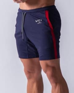 ※未開封、タグ付 ONE LINE HALF PANTS - NAVYのサムネイル