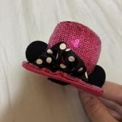 ディズニー ミニー ミニハット ヘアクリップのサムネイル