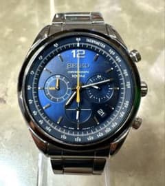 【希少海外モデル]】SEIKO セイコー SSB091P1 クロノグラフ 希少海外モデル]】SEIKO セイコー SSB091P1 クロノグラフ - メルカリ