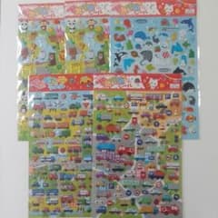 【新品】DAISO キッズ シール 5枚セットのサムネイル