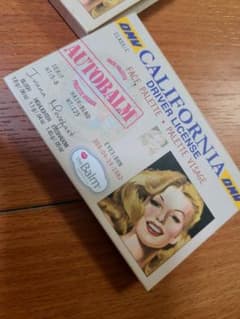 the balm CALIFORNIA DRIVERLICENSEのサムネイル