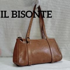 美品・廃盤】IL BISONTE イルビゾンテ オールレザーミニボストンバッグ 