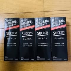 サクセスブラック ふんわり仕上がるカラートリートメント 白髪ケア 未