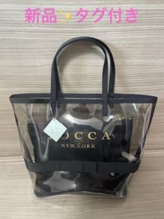 新品✨タグ付き】TOCCA トッカ クリアトートバッグ 内ポーチ付き 