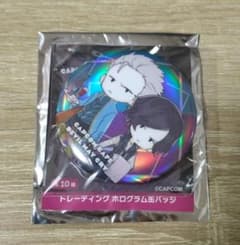 デビルメイクライ カプコンカフェ ホログラム缶バッジ バージル V ②