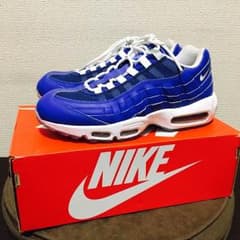 【最終値下げ】Nike Air Max 95 NikeiD ブルー レザーのサムネイル