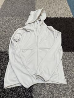 ワークマン レディースクールUVサンシェードパーカーEX アイボリー L