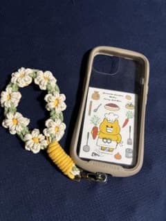 マクラメストラップ 花柄のサムネイル