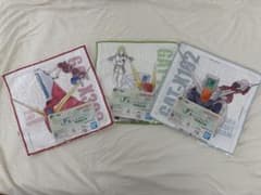 ガンダムSEEDコップのフチ子コラボ1番くじタオルハンカチ3枚セット