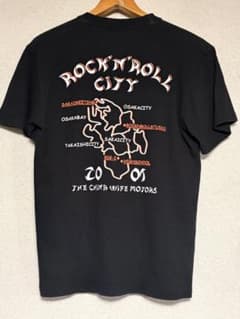 THE→CHINA WIFE MOTORS Tシャツ黒M両面プリントのサムネイル