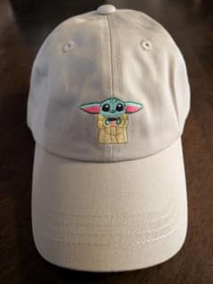 Star Wars Grogu 刺繍キャップ ベージュのサムネイル