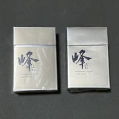 タバコの空き箱 昭和レトロ ①-峰2箱のみ - メルカリ