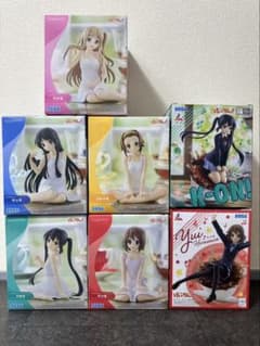 【406】けいおん！フィギュア7個まとめ売YumemirizeLuminasta