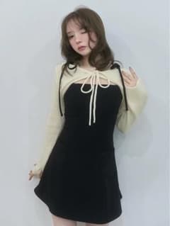 andmary Lamia knit set mini dressのサムネイル
