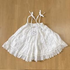 petit main レースロングスカート Sサイズ(80〜90cm)のサムネイル