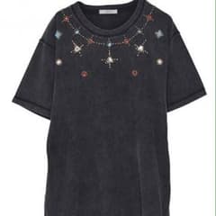 jouetie ビジュー Tシャツ 黒のサムネイル