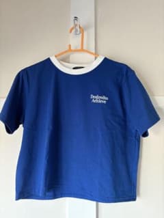 青 ブルー Tシャツ 半袖 ハート レディースのサムネイル