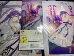 ホロライブ　一番くじ　常闇トワ　ビジュアルボード＆クリアファイル　3点セットのサムネイル
