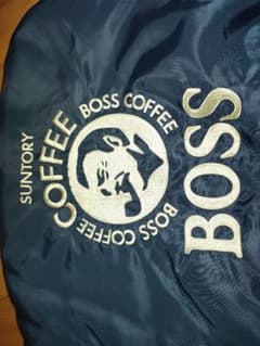 BOSS COFFEE MA-1ジャケット SUNTORY製 ダークブルーのサムネイル