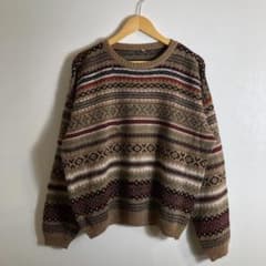 00's Vintage ニット ベージュ グランジ アーカイブ y2k 美品のサムネイル