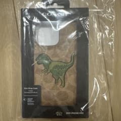 新品　COACH iPhone 16Pro ケース 恐竜　レキシーのサムネイル