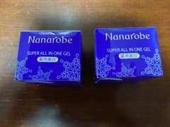 ナナローブ  スーパーオールインワンジェル 薬用美白 60×2個のサムネイル
