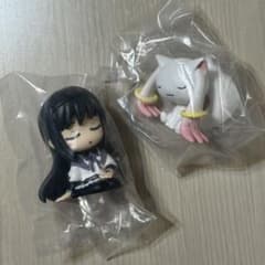魔法少女まどか☆マギカ 肩ズン Fig暁美ほむら キュゥべえ　フィギュア ガチャのサムネイル