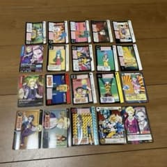 ドラゴンボールZカードダス 人造人間18号 、ブルマ、マロンなど約20枚