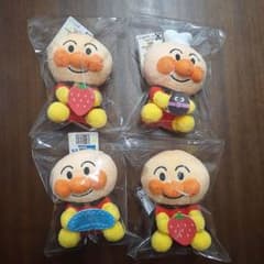 大幅値下げ!!本日限定特価!!アンパンマン ころふわ ぬいぐるみ 4体セットのサムネイル