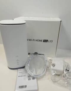Speed Wi-Fi HOME 5G L13 ホワイト ZTR02SWUのサムネイル