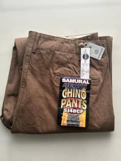 samurai サムライジーンズ SJ48CP　ヘビーチノワイドトラウザーズ40のサムネイル