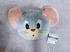 トムとジェリー 大きい顔型ぬいぐるみポーチ タフィー
