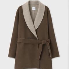 ポールスミス Paul smith ウィメンズ ウールリバーコート バイカラー