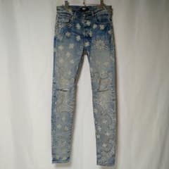 AMIRI Blue Paisley Jeansのサムネイル