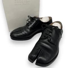 極美品■メゾンマルジェラ　足袋　レースアップシューズ　ブラック　36　23cm m52820393732_1.jpg?1736561093