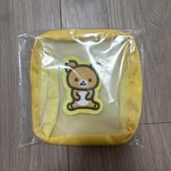 一番くじ サンエックスユニバース A賞 メッシュ刺繍ポーチ リラックマ