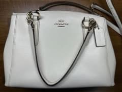 みぃちゃんママ専用 美品　COACH 2way ショルダーバッグ ホワイト みぃちゃんママ専用 美品 COACH 2way ショルダーバッグ ホワイト