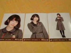 乃木坂46　渡辺みり愛　生写真　2018年1月　19th制服　3種コンプのサムネイル