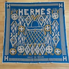 エルメス シルクジャージー 90cm HERMES スカーフ ケリーアンペルルのサムネイル