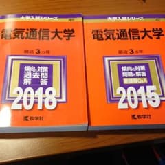 電気通信大学 2018年版 2015年版のサムネイル