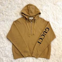 GUCCI クロップドパーカー S ベージュ GUCCI クロップドパーカー S ベージュ ベージュ系 S GUCCI