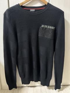 DIESEL ニット セーター ブラックのサムネイル